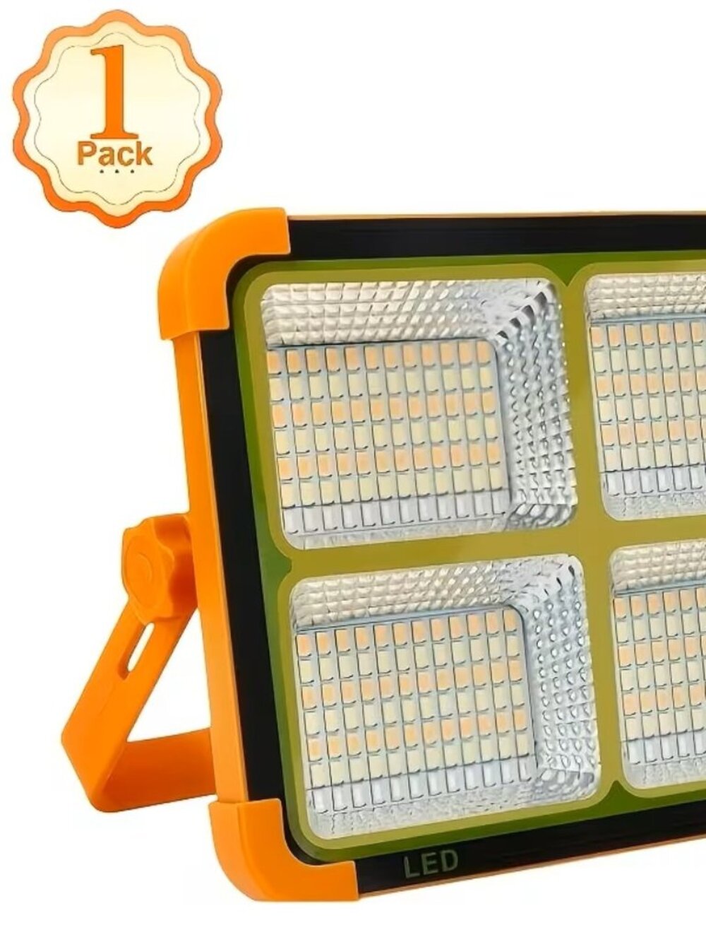 Solar LED Work Light with Magnetic Hook - NWOT